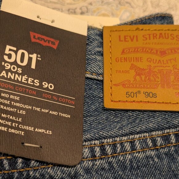 Levi's 501 90s Women 30x32 NEW - Picture 2 of 6